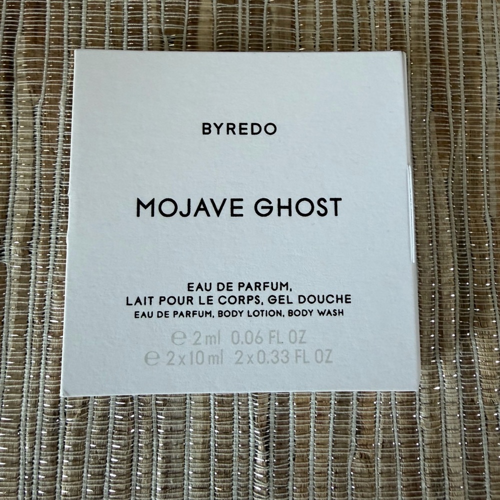 Byredo Mojave Ghost